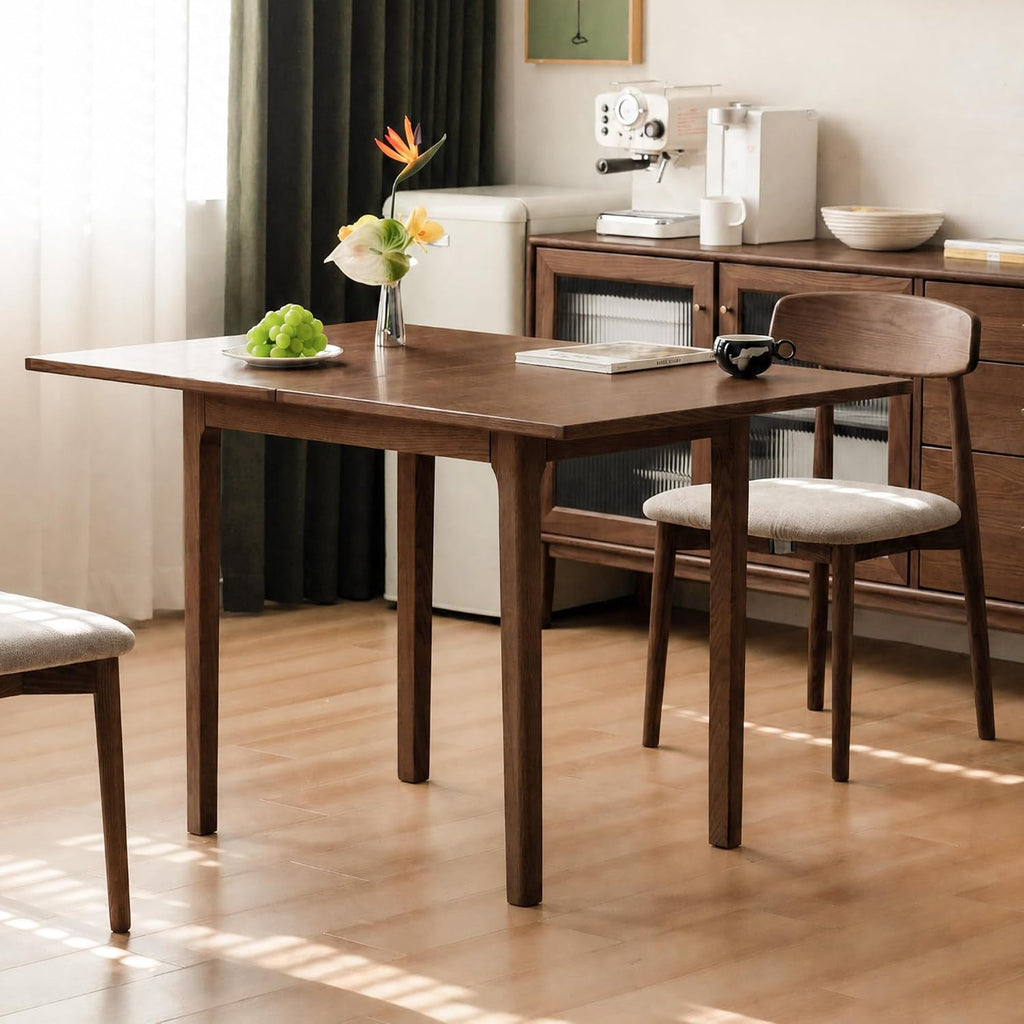 Walnut Solid Wood Foldable Table